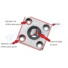 	Rodamiento 8mm - Cara frontal