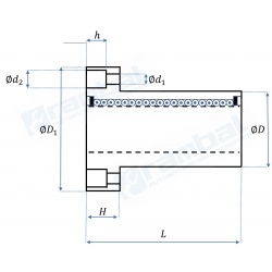 Rodamiento 10mm - Dimensiones 1
