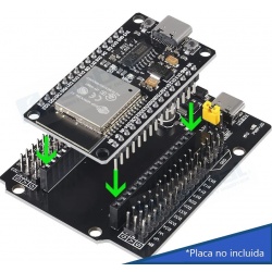 Base Expansión ESP32 - Con plata montada