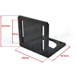 Soporte NEMA34 - Dimensiones