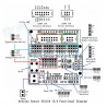 Arduino Shield Sensor - Distribución de interfaces