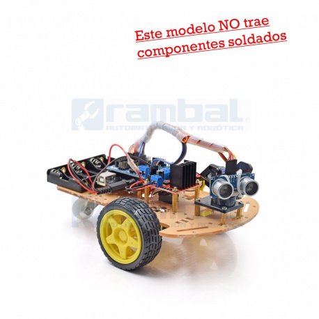 Kit Chasis Robot dos Ruedas y accesorios 2WD-Full-2