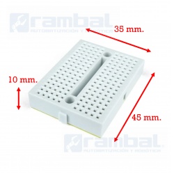 Breadboard Mini Modular(Transparente)