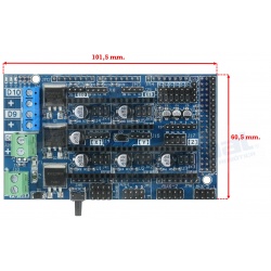 RepRap Arduino Mega Pololu Shield (RAMPS) 1.6