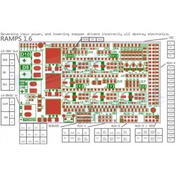 RepRap Arduino Mega Pololu Shield (RAMPS) 1.6
