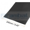 Funda Termorretráctil ancha 150mm x 1m Negro