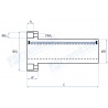 Rodamiento lineal 10mm LM10UU