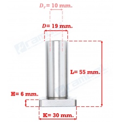 Rodamiento lineal 10mm LM10UU