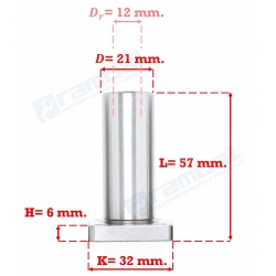 Rodamiento lineal 12mm LM12UU