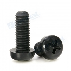 Set 20 Tornillos y Tuercas M2 x 10mm de acero inoxidable, cabezal redondo cruz