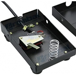 Interruptor de pedal / Foot switch metálico