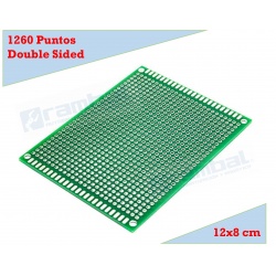 Tarjeta PCB pre-perforada 120x80