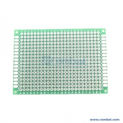 Tarjeta PCB perforada DoubleSide 50x70mm