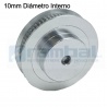 Polea Dentada GT2 60 Dientes Ancho 6mm-  10mm Diámetro Int.