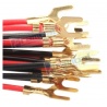 5 Cables conector de Doble Terminal horquilla en U