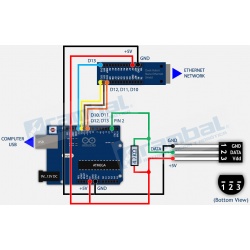 Shield NANO Ethernet ENC28J60 V1.0