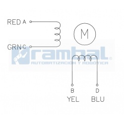 Motor stepper Nema 34 86STH78