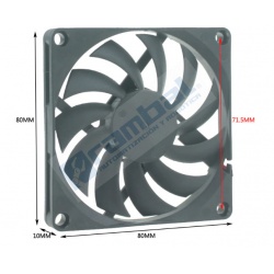 Ventilador Brushless 8010 12V.