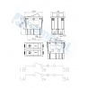 Interruptor doble tipo Rocker KCD3 15A/250V Rojo