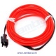 El Wire - Rojo Fosforescente 2mt