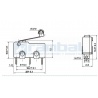 Interruptor Final de carrera con rodillo (Limit switch roller) KW11-N