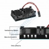 Sistema de Ventilación Dual para Raspberry Pi 4B