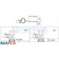 Bomba Sentina SEAFLO 12V 1100GPH