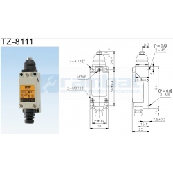 Sensor Final de Carrera TZ-8111 IP65