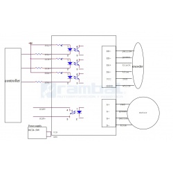 Kit Motor Stepper Lazo Cerrado  Nema 34 -156mm Encoder + Driver HSS57