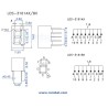Display 7 Segmentos - 1 Digito  0.36" Cat.Comun Red