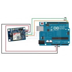 Módulo SIM800L GSM GPRS V2.0 con  Antena SMA