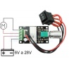 Control Velocidad y de giro PWM 6V a 28V /3A, CC DC.