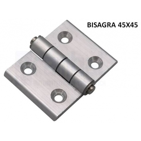 Bisagra de plástico para perfiles 45x45mm