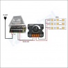 Dimmer Regulador Volt 30A  DC 12V-24V.
