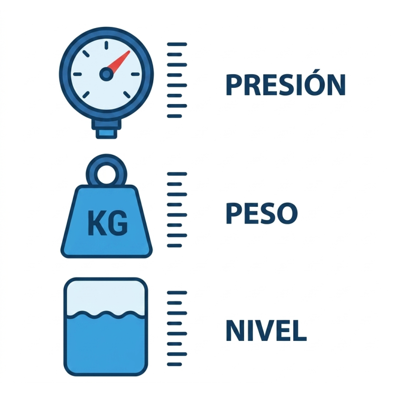Presion /Peso /Nivel/ Flex