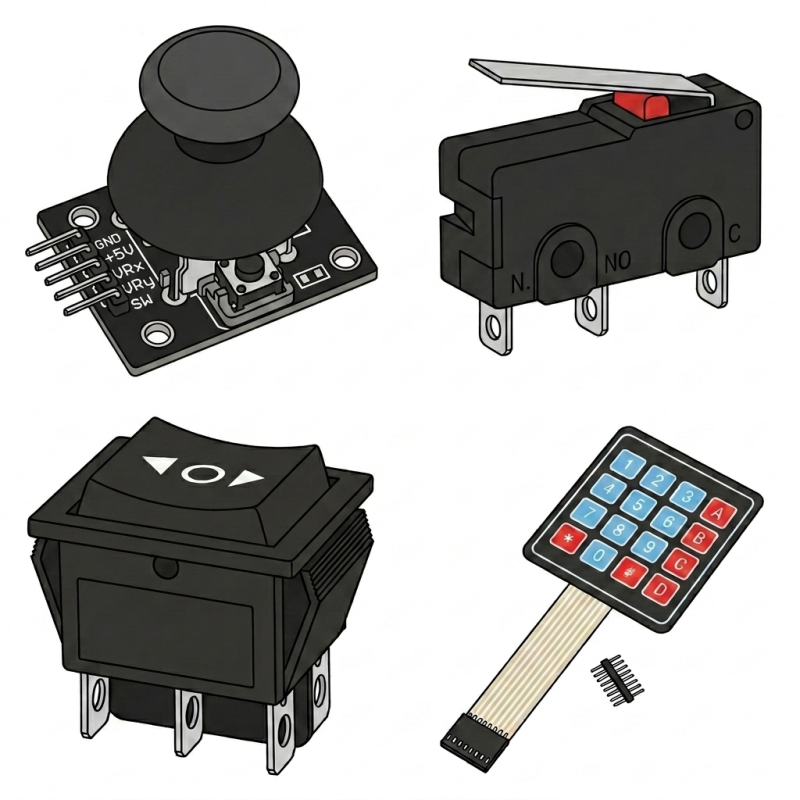 Interruptor / Teclado / Pedal