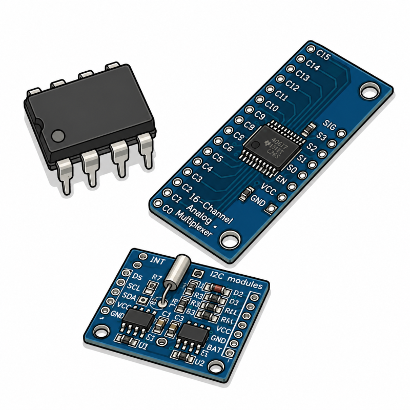 Conversor ADC /DAC /RTC